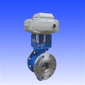 電動V型球閥