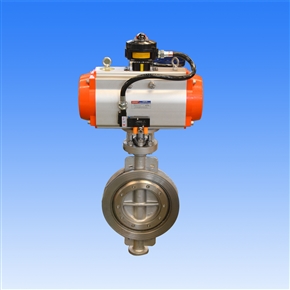 氣動(dòng)防爆金屬硬密封蝶閥